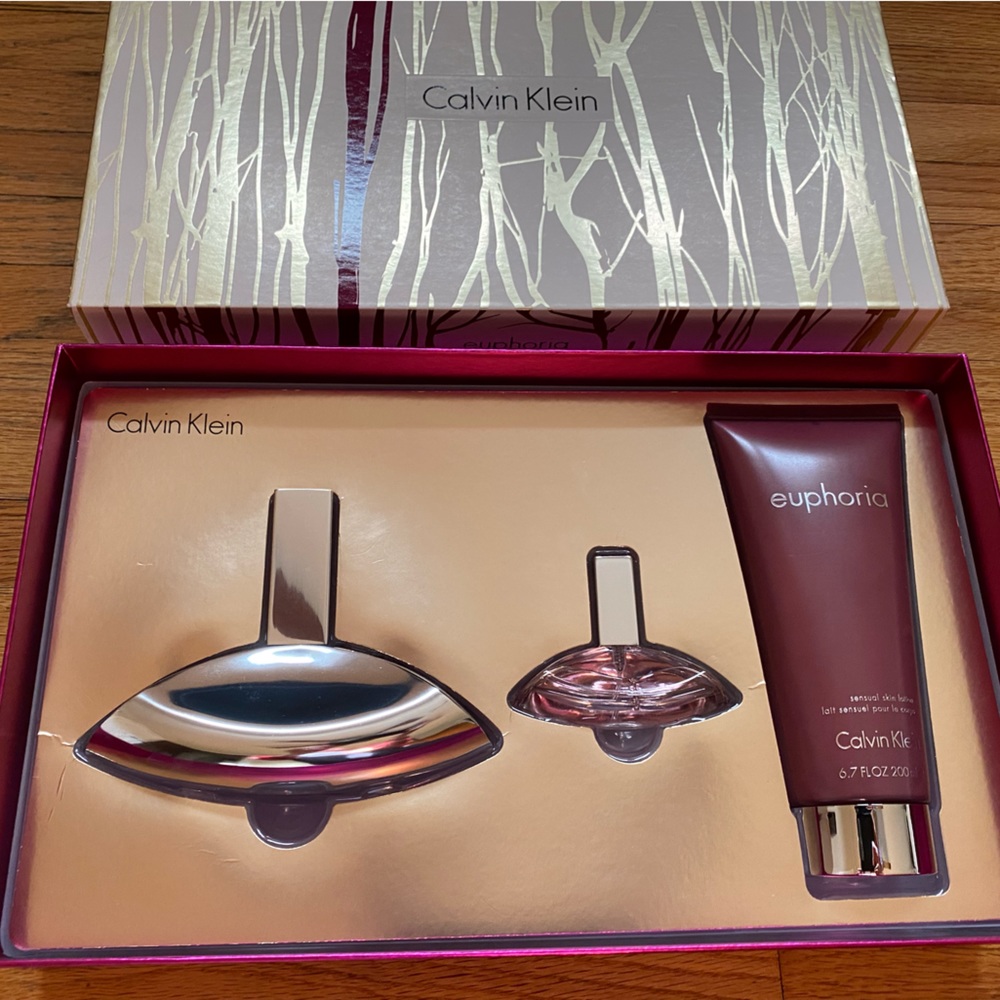 Calvin Klein EUPHORIA 3 Piece Gift Set - Brand New/Inbox